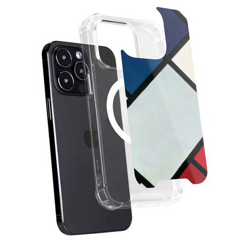 Theo van Doesburg Contra-Composition of Dissonances XVI iPhone 15 Pro MagSafe Case